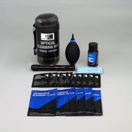 Набор для чистки оптики FST Travel Kit-01 серый