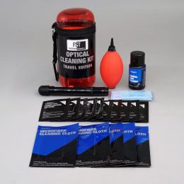 Набор для чистки оптики FST Travel Kit-02 красный