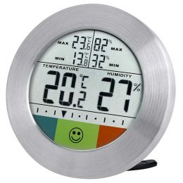 Метеостанция Bresser Temeo Hygro Circuitu, серебристая