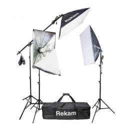 Комплект флуоресцентных осветителей Rekam CL-435-FL3-SB Boom Kit