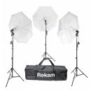 Комплект флуоресцентных осветителей Rekam CL-465-FL3-UM Kit