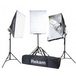 Комплект флуоресцентных осветителей Rekam CL-375-FL3-SB Kit