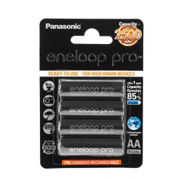 Аккумуляторы Eneloop Pro AA, 2500 мАч  - 4 шт.