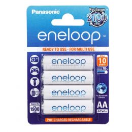 Аккумуляторы Eneloop AA, 1900 мАч  - 4 шт.