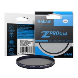 Тонкий поляризационный светофильтр Rekam Z PRO SLIM CPL MC 67 мм.