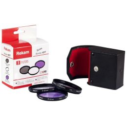 Комплект светофильтров Rekam Starter KIT UV+CPL+FLD 52 мм.