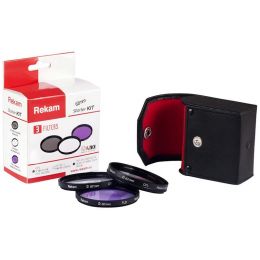 Комплект светофильтров Rekam Starter KIT UV+CPL+FLD 62 мм.