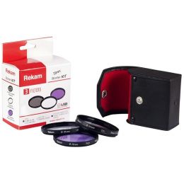 Комплект светофильтров Rekam Starter KIT UV+CPL+FLD 72 мм.