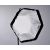 Быстрораскладной софтбокс FST HEX-01 шестиугольный для накамерных вспышек