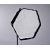 Быстрораскладной софтбокс FST HEX-01 шестиугольный для накамерных вспышек