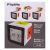 Часы настольные Bresser FlipMe Alarm Clock, серебристые