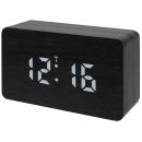Часы настольные Bresser MyTime W Color LED, черные