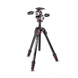 190go! Carbon fibre kit 4 section with XPRO 3-way head