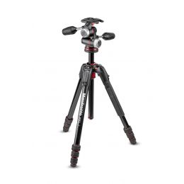 190go! Alu kit 4 section with XPRO 3-way head