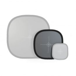 Серая карта Ezybalance 50см 18% Серого/Белый