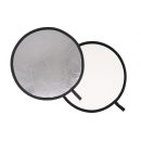 Отражатель складной 30 см Silver/White