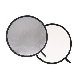 Отражатель складной 30 см Silver/White