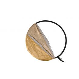 Отражатели Bottletop 5в1, 95см, Gold/White + Sunfire/Silver