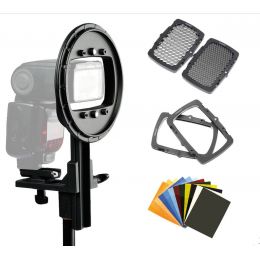 Комплект Strobo с креплением Ezybox Hotshoe Plate