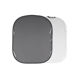 Фон Plain Collapsible 1.5 x 1.8м белый/серый