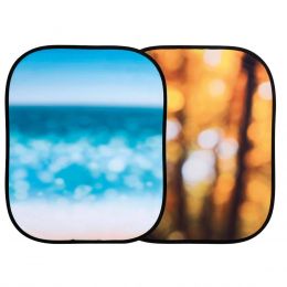 Фон Out of Focus 1.2 x 1.5м Осенняя листва/Морской пейзаж