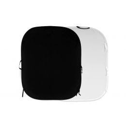 Фон складной Plain 1.8x2.1м Черный/Белый