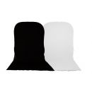 Фон складной Plain 1.8x2.15м Черный/Белый