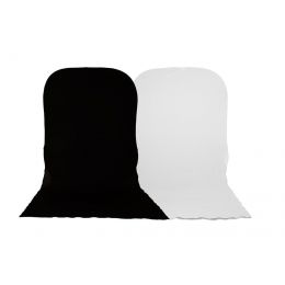 Фон складной Plain 1.8x2.15м Черный/Белый