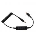 Переходник Boya 35C-L jack 3.5 мм. (TRS) на Apple Llightning