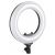 Кольцевой осветитель Tolifo R-40B Lite LED (3000-5600К) Чёрный
