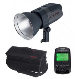 Студийная вспышка с аккумуляторной батареей Visico 5 TTL Kit Bag с передатчиком Visico VC-818TX для Canon