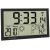 Метеостанция (настенные часы) Bresser MyTime Jumbo LCD, черная