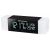 Радио с будильником и термометром Bresser MyTime Sunrise Bluetooth, черное