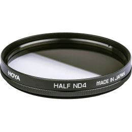 Градиентный ND фильтр HOYA NDx4 HALF 52 мм.
