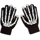 Тёплые перчатки Skeleton для сенсорного экрана