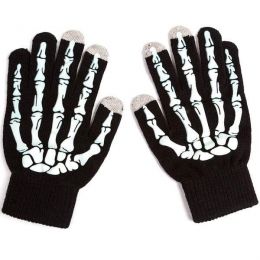 Тёплые перчатки Skeleton для сенсорного экрана